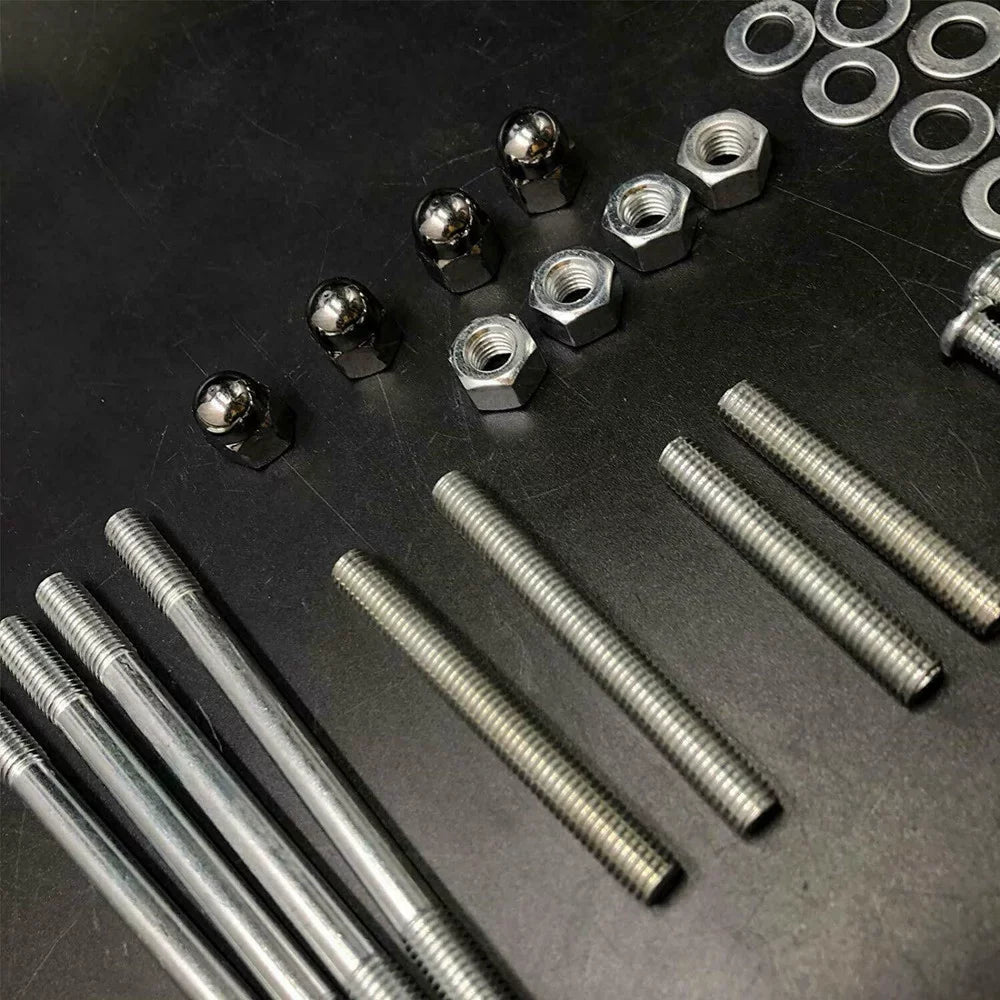 DONSizeP1986 Motor Bolts, Sizetuds, Sizecrews, Washers Sizeet for 2 Sizetroke yd100/66cc/80cc Engine Kit Gas Bike