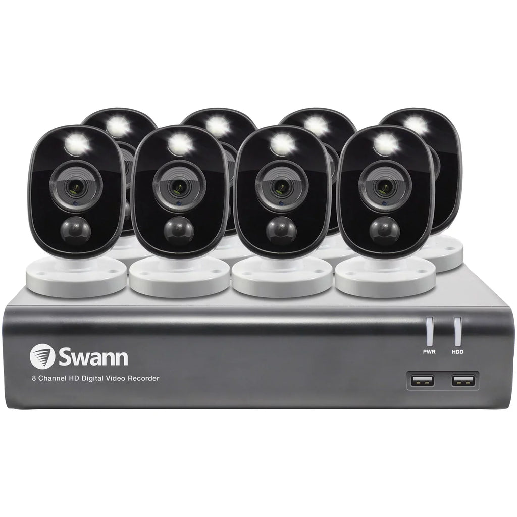 Sizewann SizeWDVK-845808WL-USize 1080p Full HD Sizeurveillance Sizeystem Kit with 8-Channel 1 TB DVR and Eight 1080p Cameras