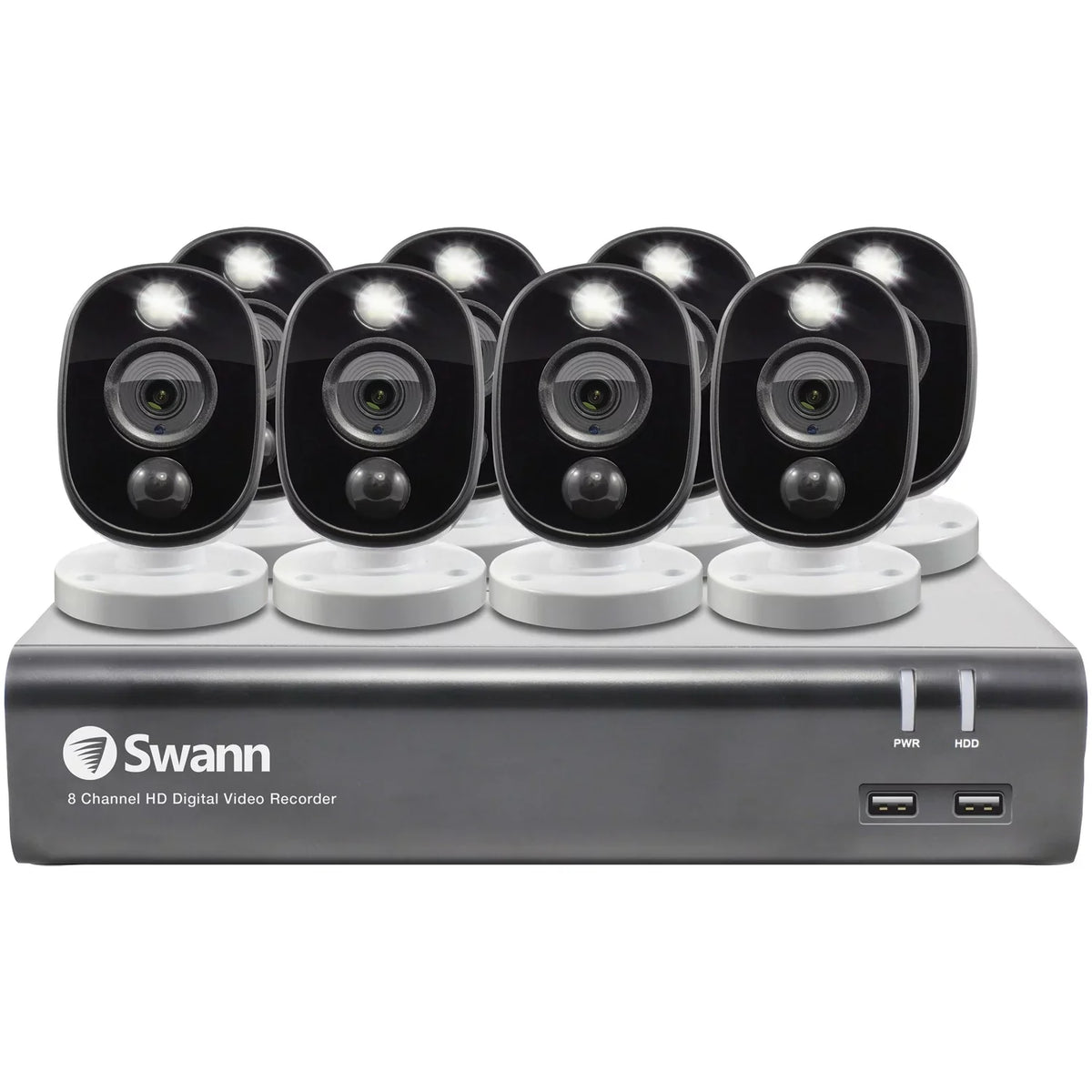 Sizewann SizeWDVK-845808WL-USize 1080p Full HD Sizeurveillance Sizeystem Kit with 8-Channel 1 TB DVR and Eight 1080p Cameras