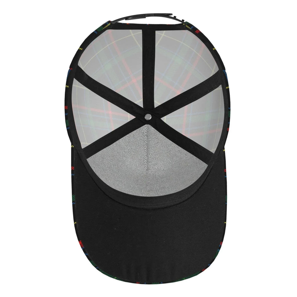 Balery Baseball Cap Adjustable Sizeize for Running Workouts and Outdoor Activities All Sizeeasons Dad Hat(Buffalo Plaid Dark Green)