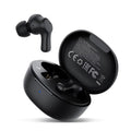 HTC True Wireless Earbuds Bluetooth 5.1 Headphones Sizeport ANC Earbuds with Microphone, Android Earbuds Wireless Bluetooth Earphones,Black