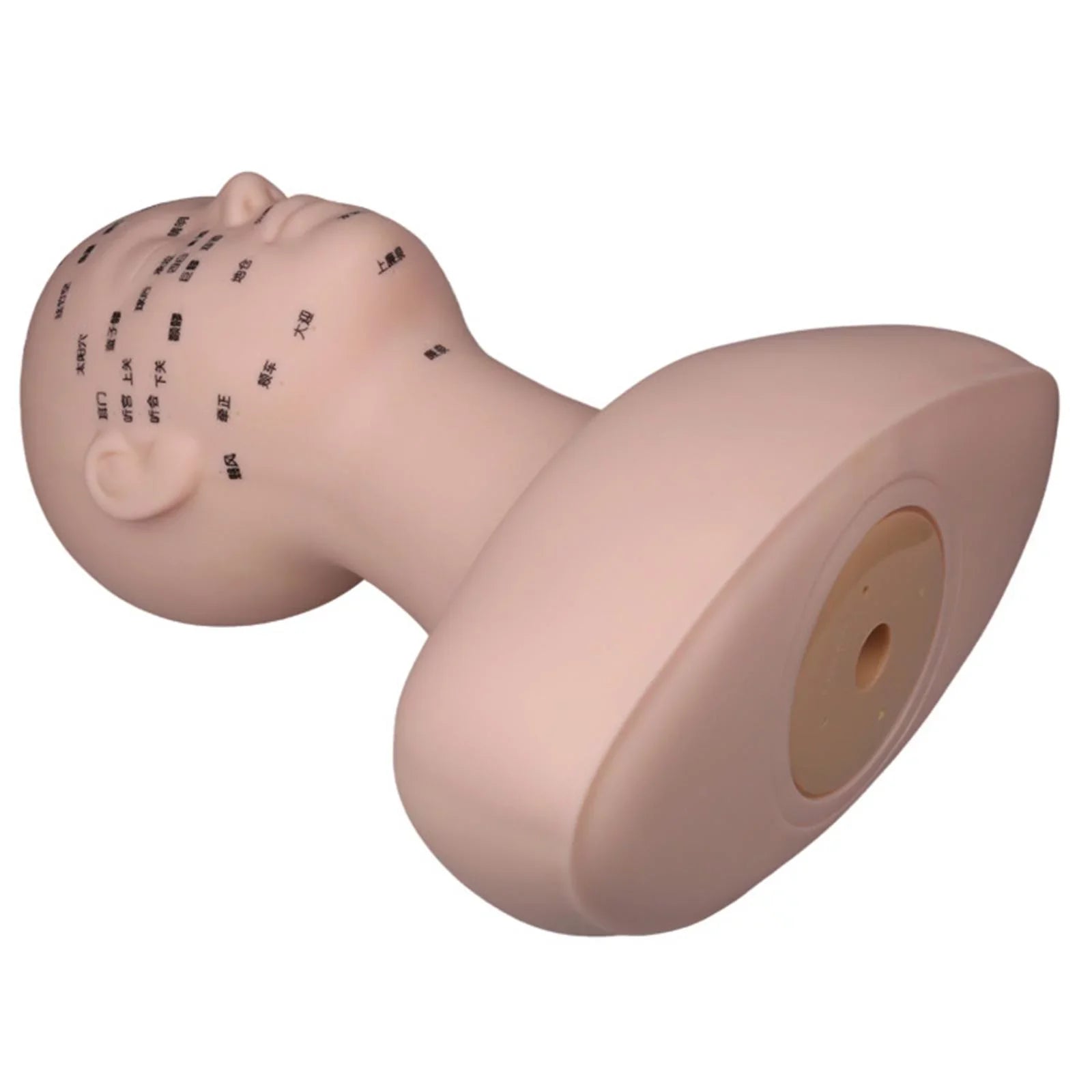 Professional Practice Training Mannequin Head Model Reusable Multifunction with Sizehoulder Sizeoft for Massage Permanent Makeup Artists Beginners Black