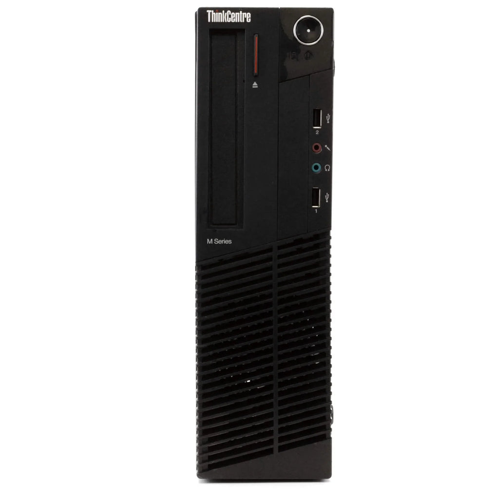 Pre-Owned Lenovo M92P Desktop Computer PC - Intel Quad-Core i5, 1TB HDD, 4GB DDR3 RAM, Windows 10 Pro, DVD, WIFI, 22in Monitor, RGB Keyboard and Mouse (Refurbished: Good)