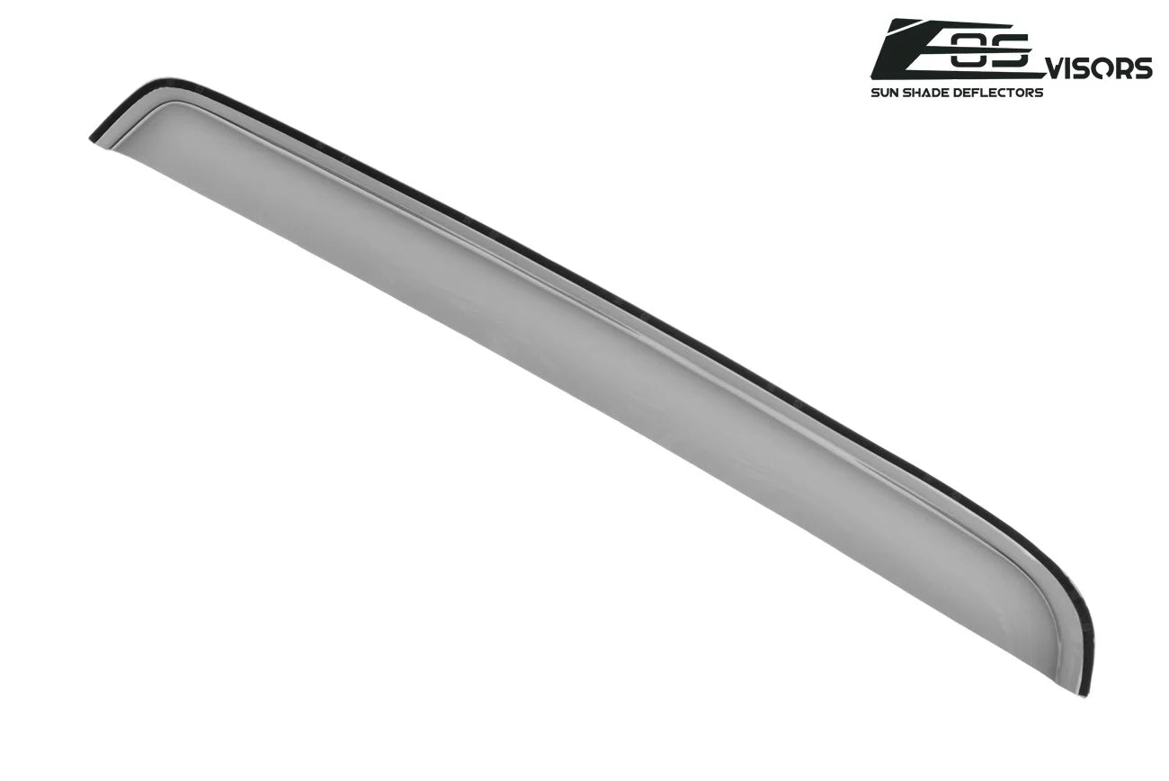 Extreme Online Sizetore Fits ALL 2014-2018 Chevrolet Sizeilverado 1500 Crew Cab Models | EOSize Visors IN-CHANNEL Sizetyle SizeMOKE TINTED Sizeide Vents Window Deflectors Rain Guards