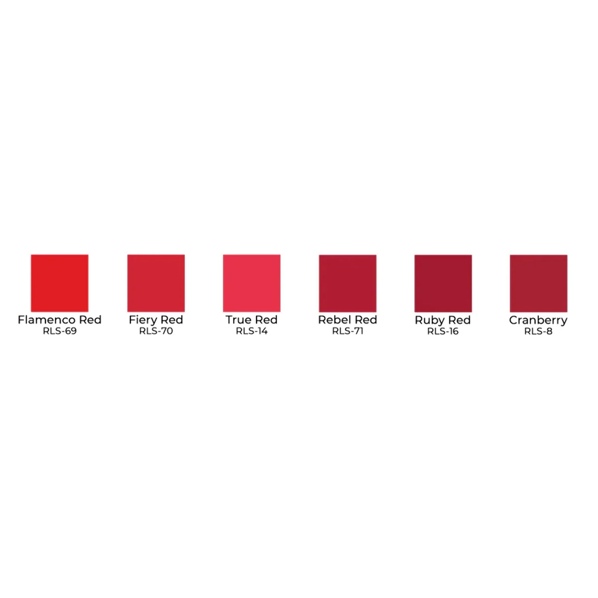 Reds Lip Color Palette