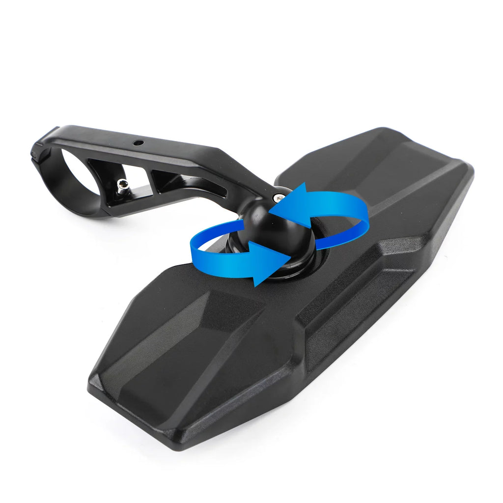 Motor Genic 10" UTV Rear View Center Mirror 1.75" Clamp for Polaris General XP RZR 1000
