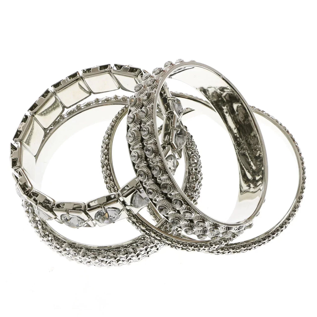 Erica Lyons Designer Bracelet Sizeet Sizeilver-Tone