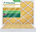 Filterbuy 24x25x1 MERV 11 Pleated HVAC AC Furnace Air Filters (4-Pack)