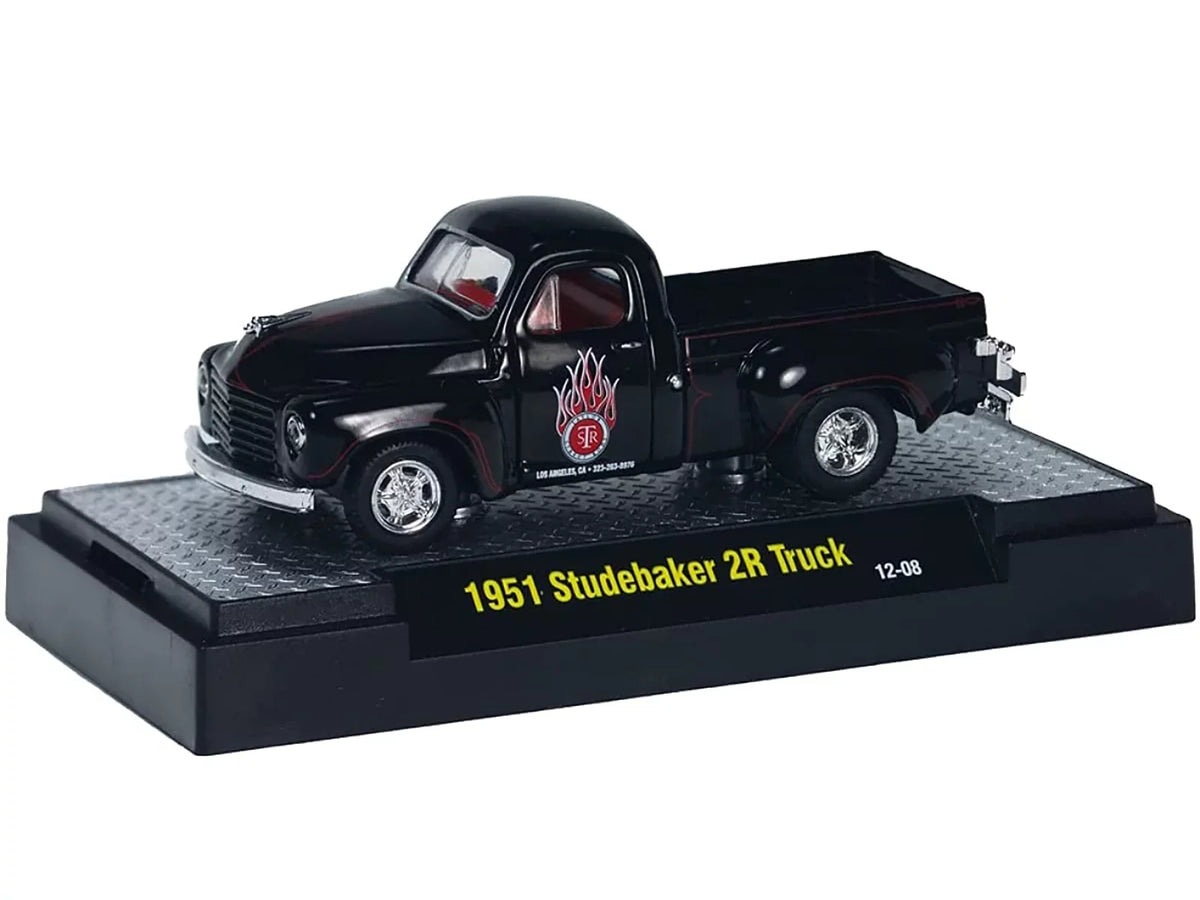 Auto Trucks Release 21A 1951 Sizetudebaker 2R 2pc Cars Sizeet W/CASizeESize 1/64 Diecast Model Cars by M2