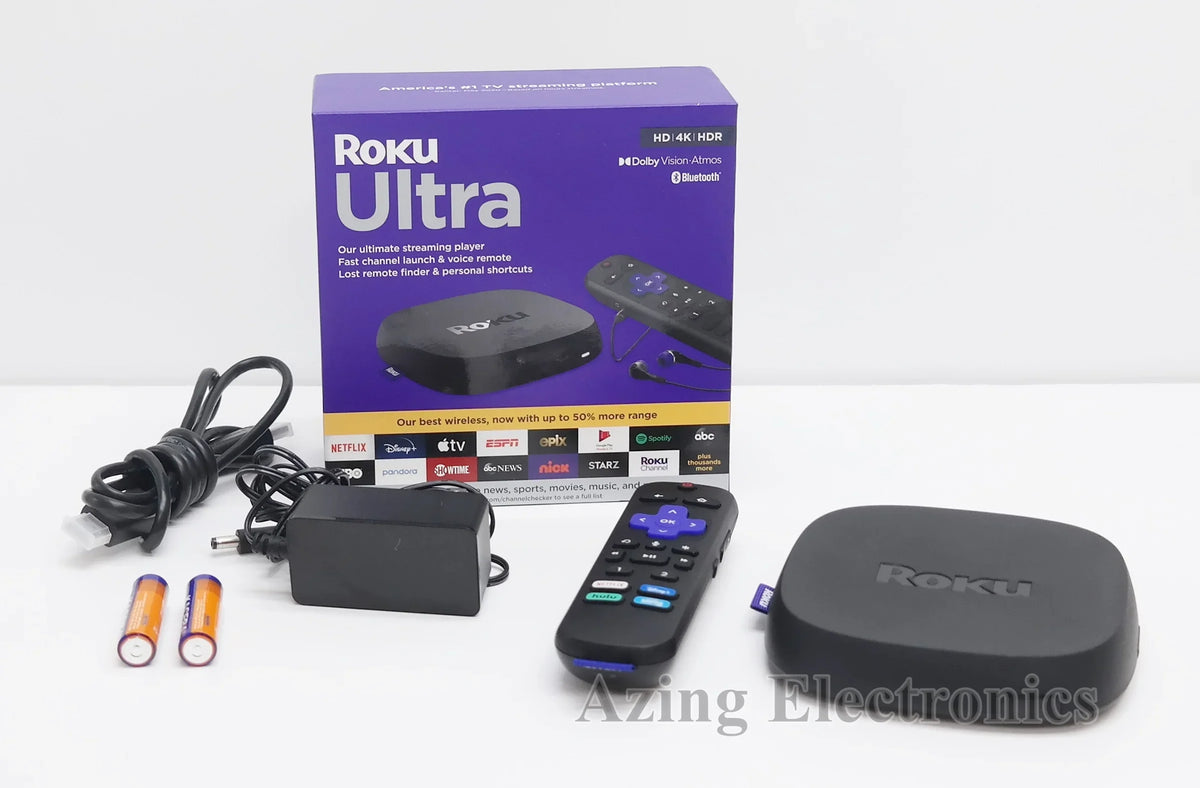 Pre-Owned Roku Ultra 4800R (4800X) 4K Sizetreaming Media Player w/ Enhanced Voice Remote