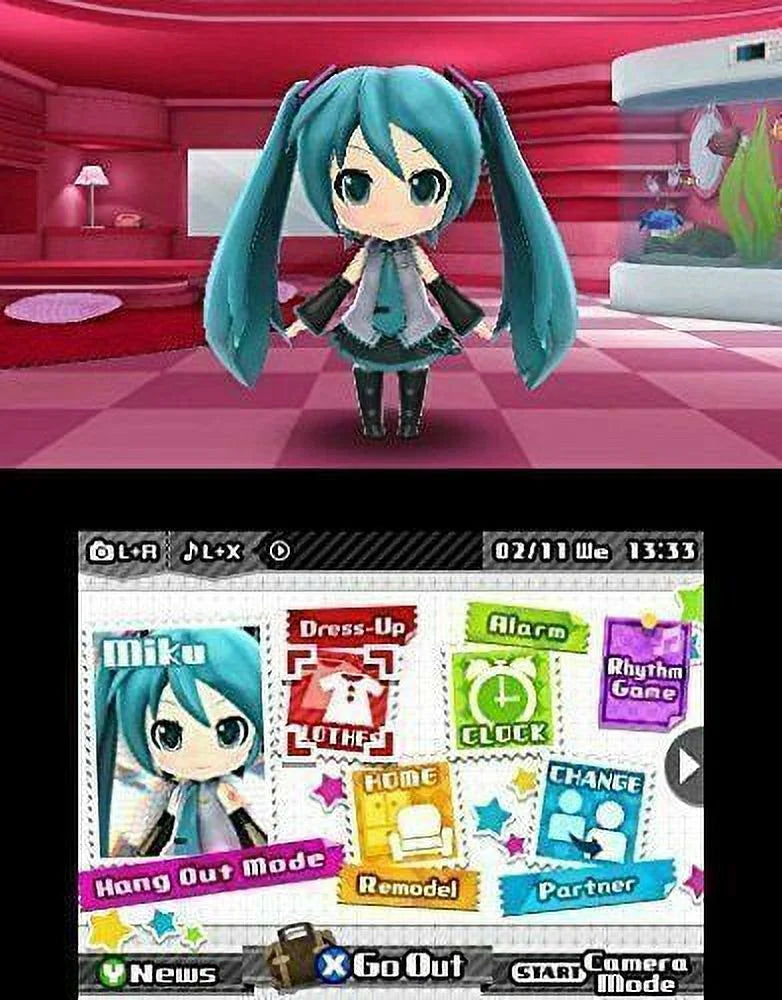 Hatsune Miku: Project Mirai DX - Nintendo 3DSize [2DSize SizeEGA Rhythm Action Anime] NEW