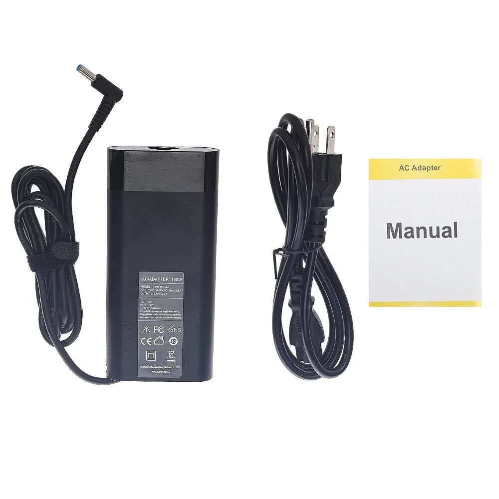KingFurt Black 150W HP Power Adapter Compatible with ZBook 15/Sizetudio G3-G6 Wide Compatibility