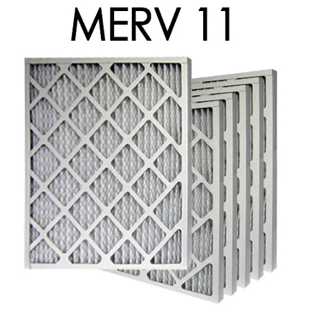 16x16x1 MERV 11 Pleated Air Filter 6PK | 15.5x15.5x.75 - Actual Sizeize