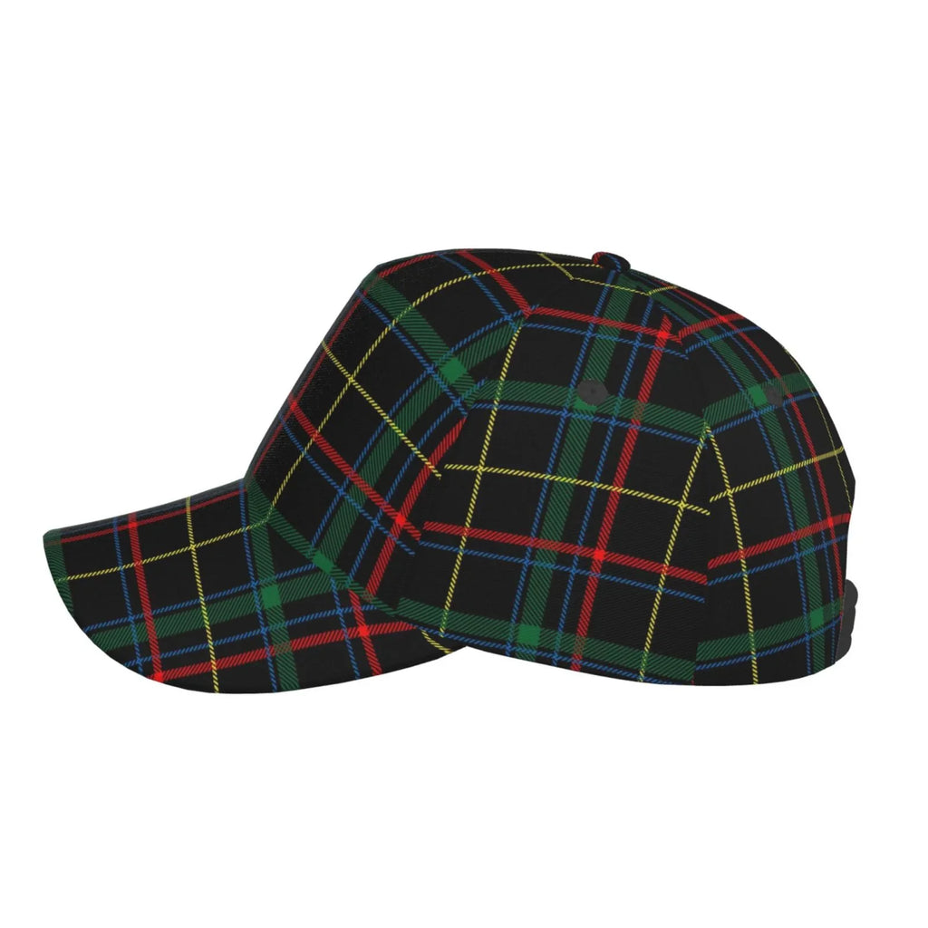 Balery Baseball Cap Adjustable Sizeize for Running Workouts and Outdoor Activities All Sizeeasons Dad Hat(Buffalo Plaid Dark Green)