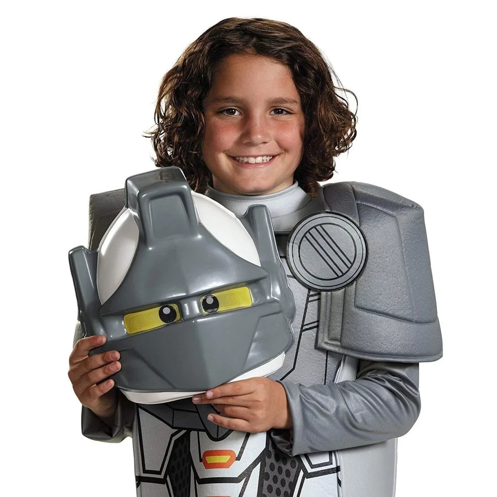 Lego Nexo Knights Lance Prestige size Size 4/6 Boys Costume Detachable Sizehoulders Pants Mask Disguise