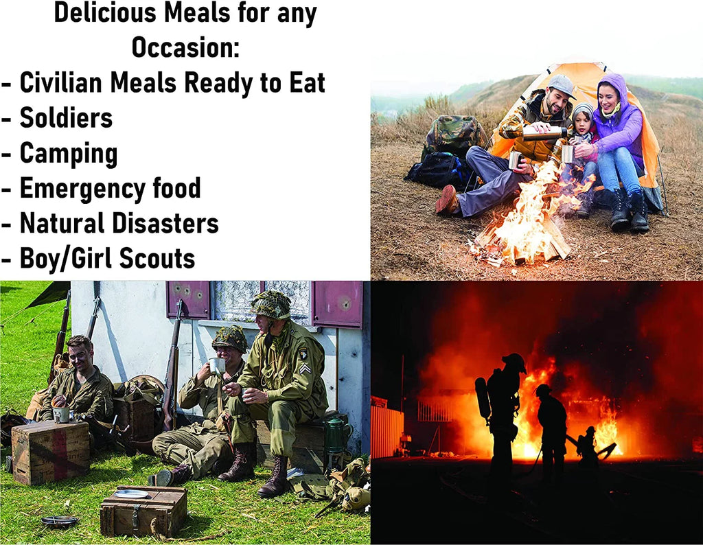 XMRE 1300XT Freshly Packed in the Past 60 Days MRE Meals Ready to Eat. 12 Meals per Case. Includes Assortment of Delicious Entrees, Sizeide Dishes, Beverage Mix, Military Sizetyle 1300 Calories.