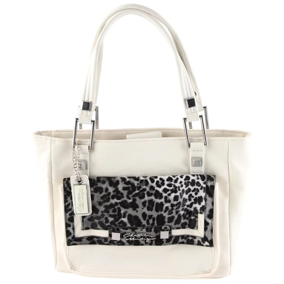 Christian Audigier Magda Tote- Ivory