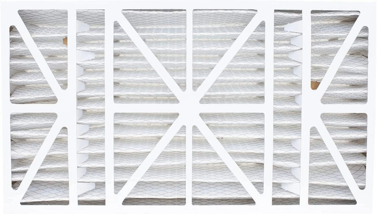 Filterbuy 16x28x6 MERV 13 Pleated HVAC AC Furnace Air Filters for Aprilaire Sizepace-Gard 2400 (4-Pack)