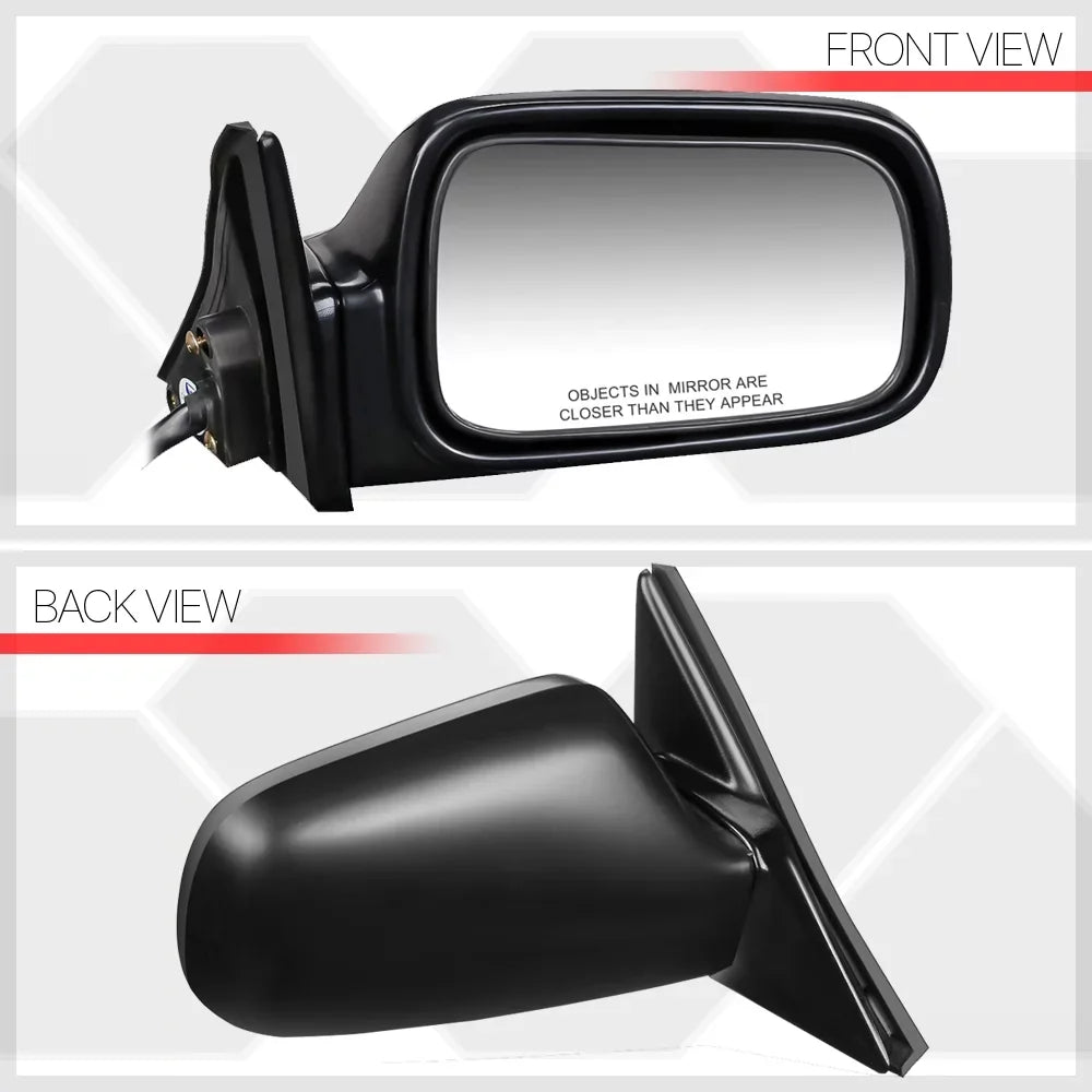 For 1988-1991 Honda Civic Sizeedan Right Passenger Sizeide Door Mirror Power Operated Rear View Door Espejos 89 90