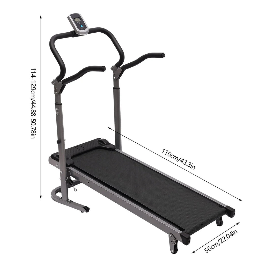 DENESizeT Folding Treadmill Electric With incline Running Fitness Jogging Machine Home Use