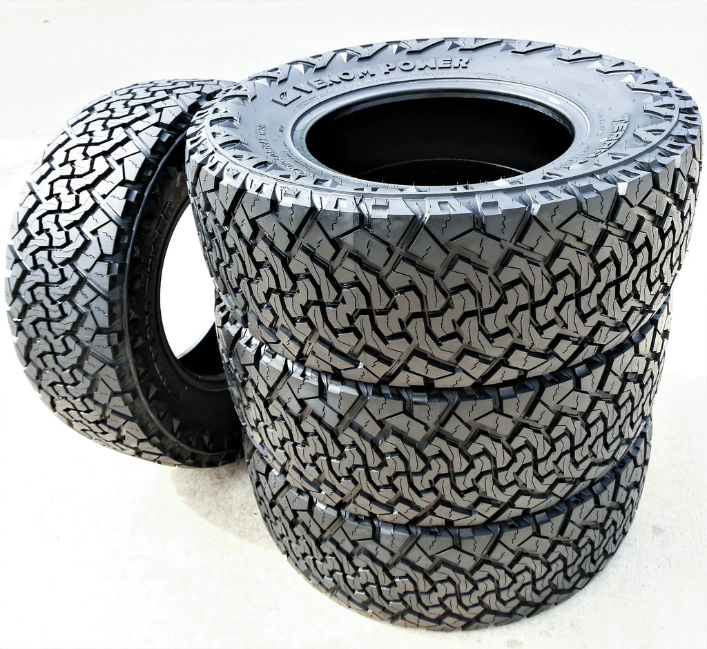 Pair of 2 (TWO) Venom Power Terra Hunter X/T LT 35X12.50R18 Load E 10 Ply XT Extreme Terrain Tires