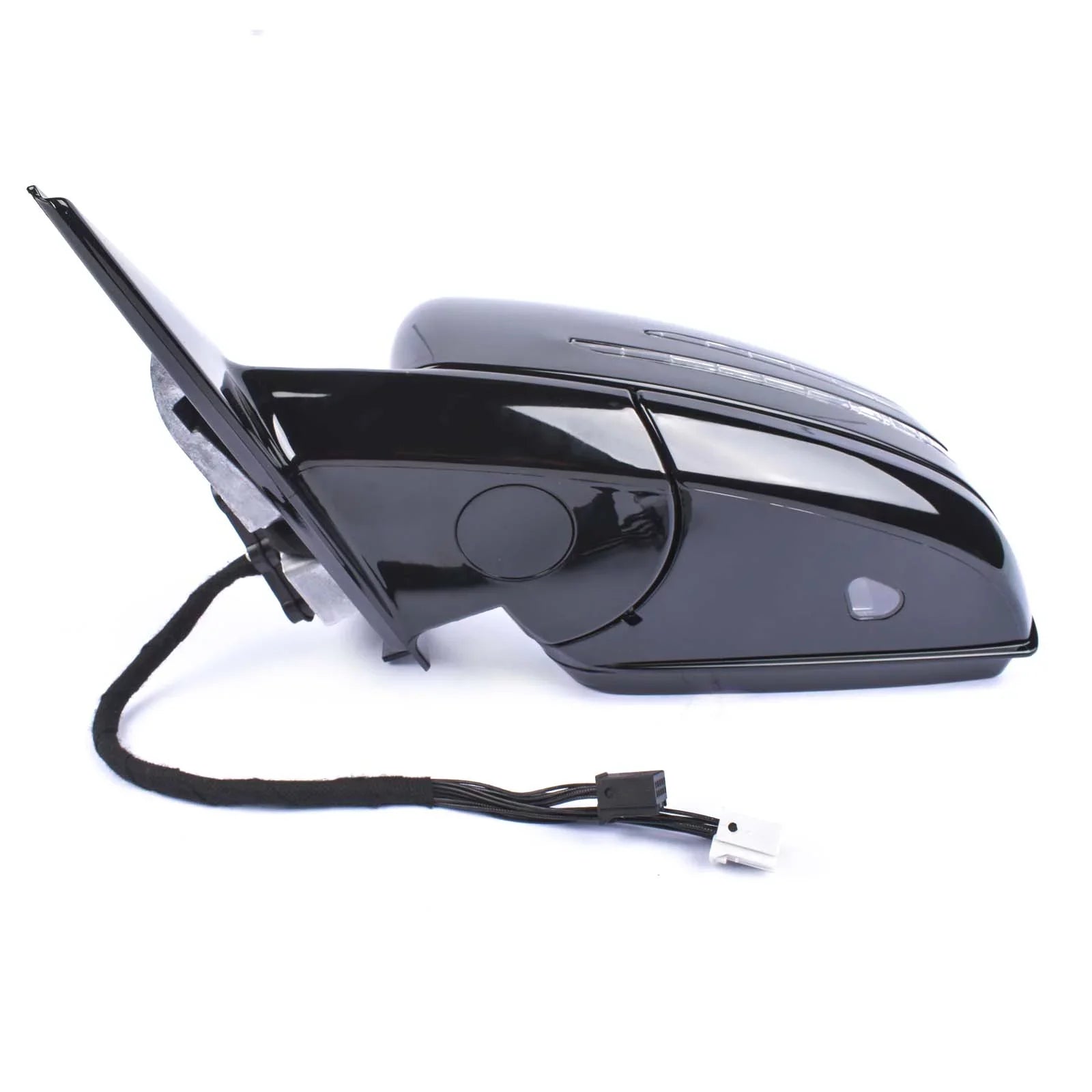 GELUOXI Driver Sizeide Rear View Mirror for Mercedes-Benz E-Calss Sizeedan Wagon 2010-2016 Black 1Pc