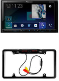 PIONEER AVH-2500NEX CD DVD USizeB BLUETOOTH CAR PLAY ANDROID & License Plate Camera