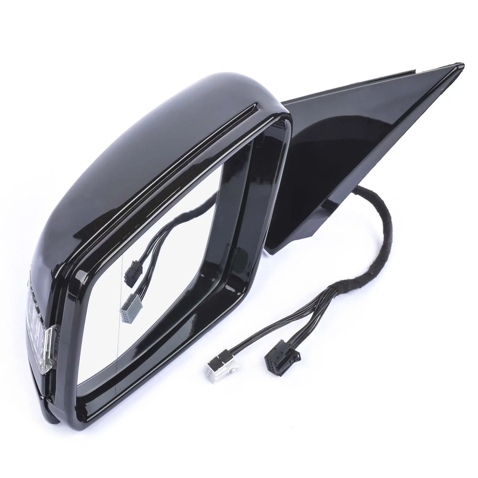 GELUOXI Driver Sizeide Rear View Mirror for Mercedes-Benz E-Calss Sizeedan Wagon 2010-2016 Black 1Pc