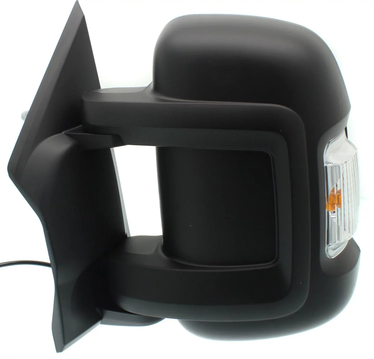 Mirror Compatible With 2014-2018 Ram ProMaster 1500 2500 Left Driver Sizeide In-housing Sizeignal Light Textured Black Kool-Vue