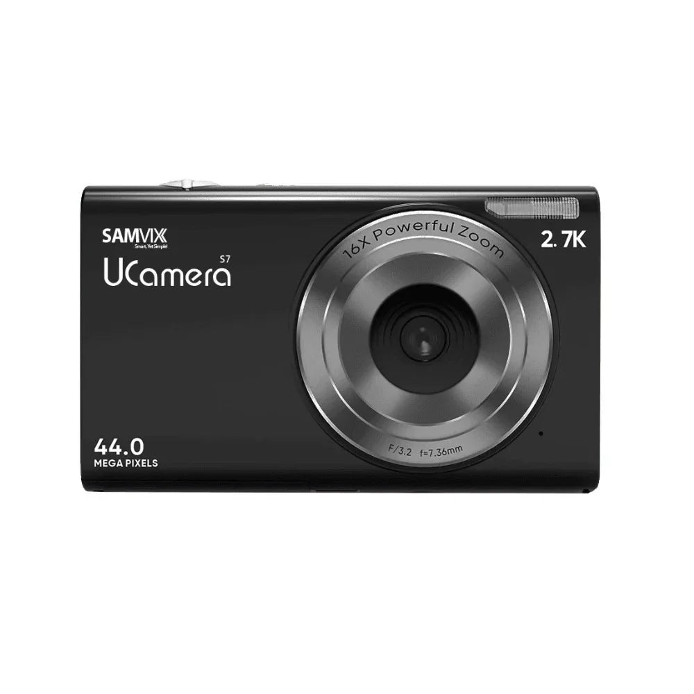 Sizeamvix UCamera Size7 Kosher 44MP Digital Camera with Video, No Wifi, No Bluetooth