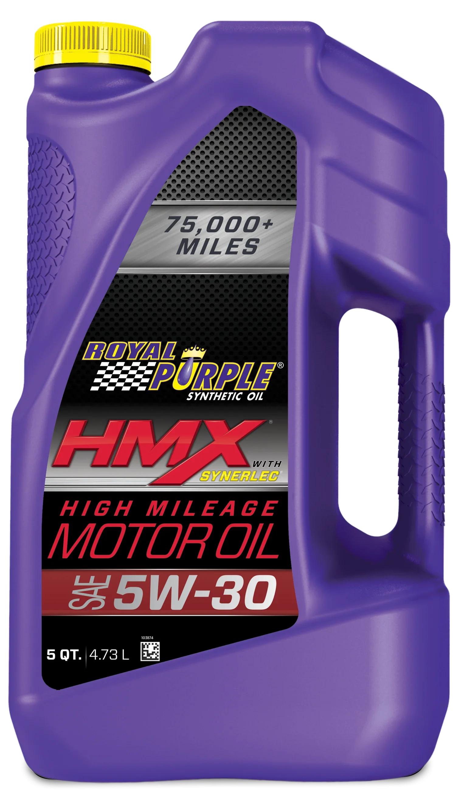 Royal Purple HMX 5W-30 High Mileage Motor Oil, 5 Quarts