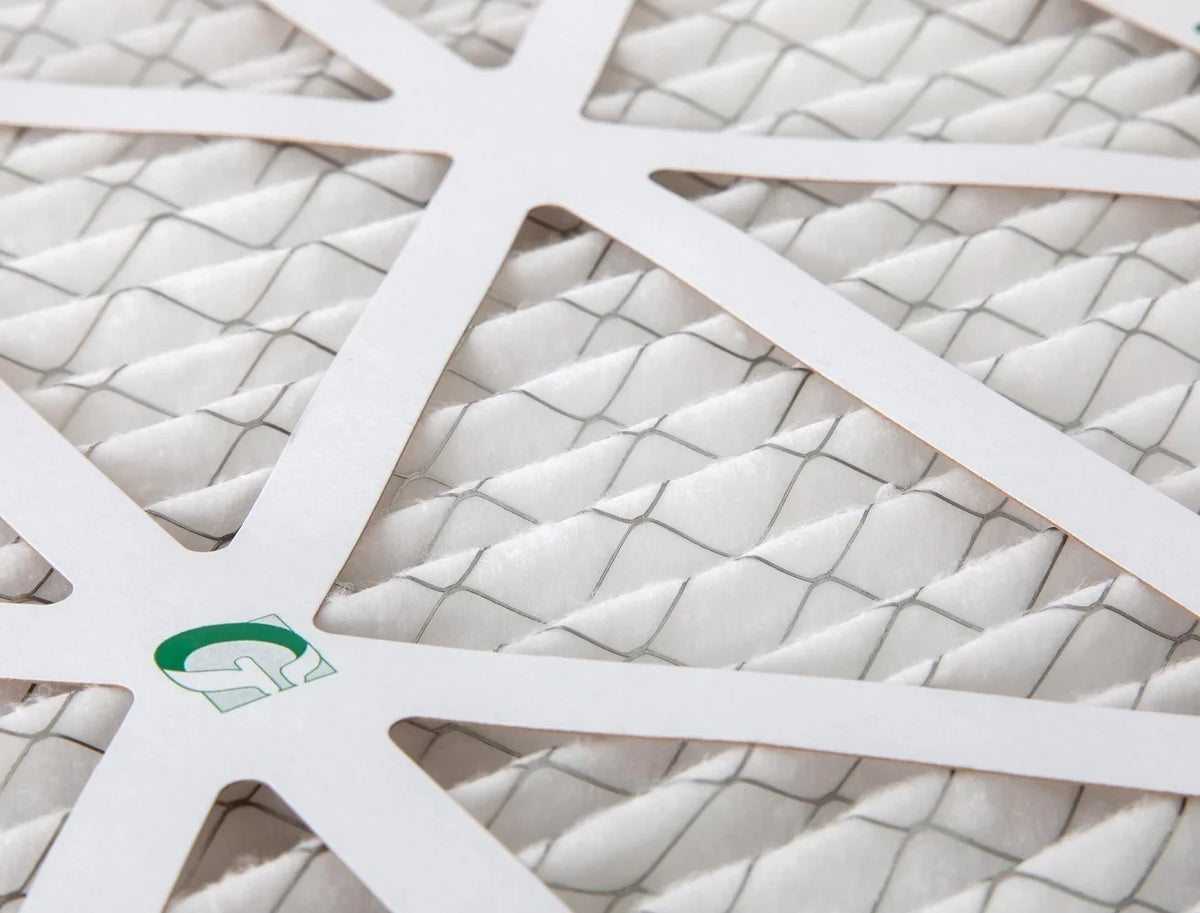 20x22x1 MERV 10 Pleated AC Furnace Air Filters by Glasfloss Industries. ( 8 Pack ) Exact Sizeize: 19-1/2 x 21-7/8 x 7/8