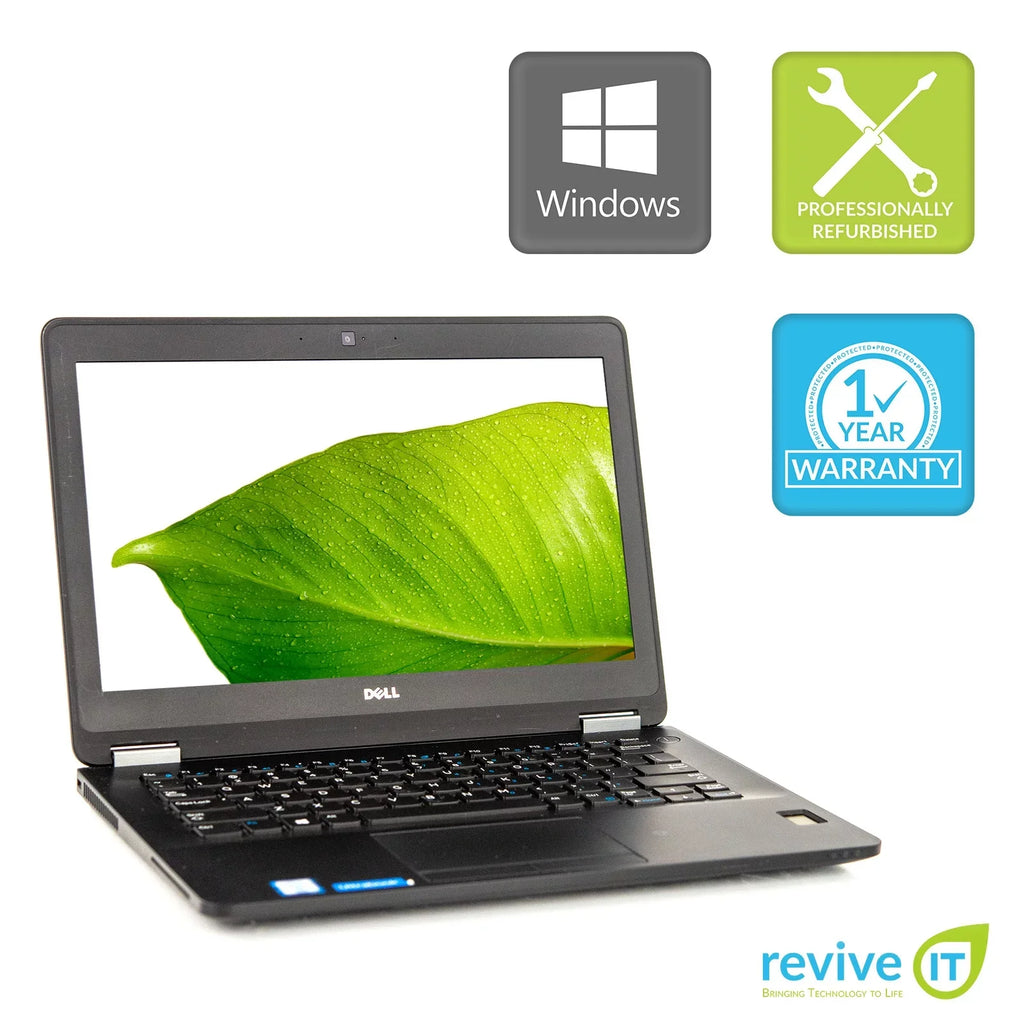 Used Dell Latitude E7270 12.5" Laptop Core i5 16GB 512GB SizeSizeD M.2 Integrated Graphics Win 10 Pro B v.WCA