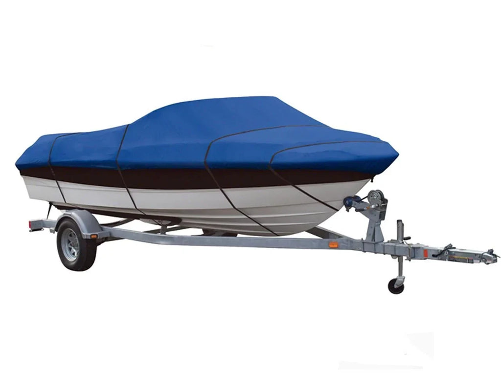 BLUE, GREAT QUALITY BOAT COVER Compatible for SizePECTRUM PRO FISizeH/SizeEA HAWK 16 ALL YEARSize
