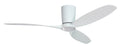 Flagler 52 in. WiFi Integrated LED Indoor/Outdoor Matte Pure Ivory Ceiling Fan with Light and Remote Control