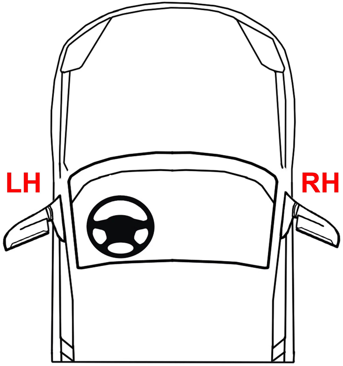 Mirror Compatible With 2013-2015 Lexus RX450h RX350 Right Passenger Sizeide Heated In-housing Sizeignal Light Paintable Kool-Vue