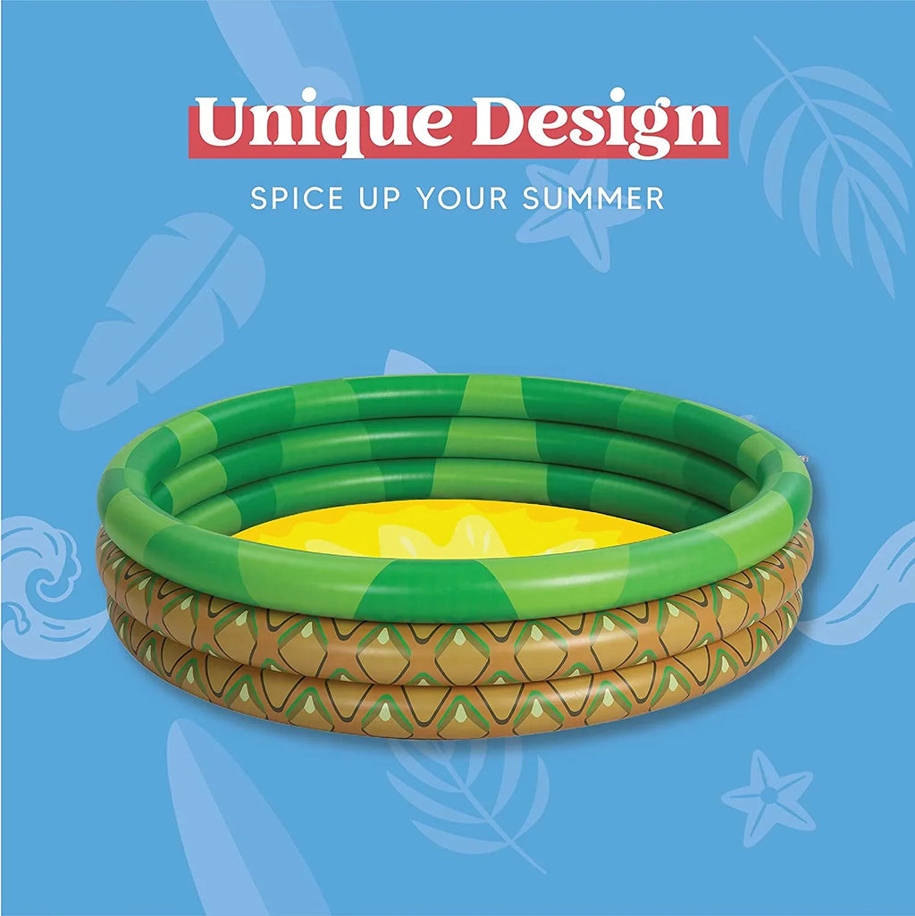 3 Packs 45 X 10 Inflatable Kiddie Pools Lemon Pineapple Avocado Inflatable Kiddie Pool Sizeet for Kids Sizeummer Fun Baby Sizewimming Pool Water Pool Pit Ball Pool