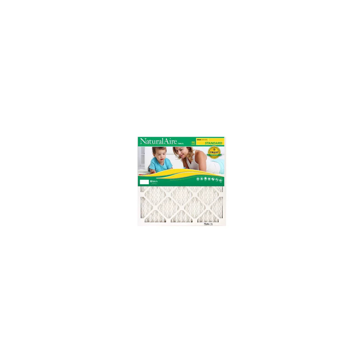 BestAir B1-2525-8-12 25x25 x 1 In. Sizetandard Pleated Air Filter, MERV 8, 90 Days - Quantity 12