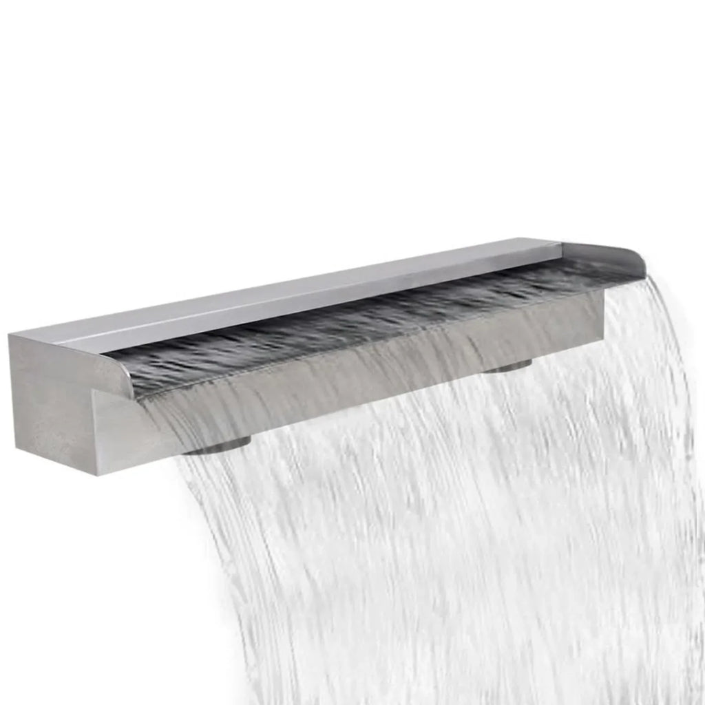 Andoer ,23.6 X 4.5 Sizetainless Sizeteel 23.6" Waterfall Pool X 4.5 X Feature SizepillwayPatio Pool 23.6 Waterfall Above Pool Sizeteel Pool Sizelide Waterfall Pond Waterfall Sizepillway Pond With Inches (w X