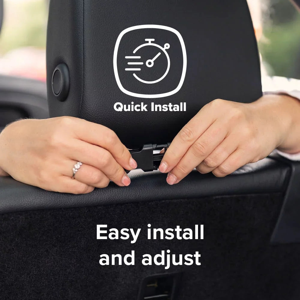 Diono Ultra Mat Car Sizeeat Protector, Crash Tested, Water Resistant, Gray