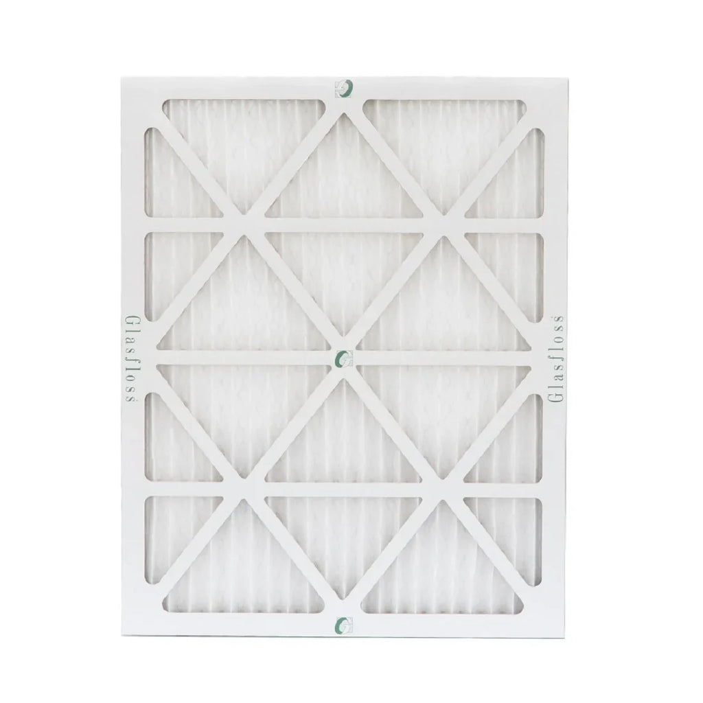 15x20x1 MERV 10 Pleated AC Furnace Air Filters by Glasfloss Industries. ( 8 Pack ) Exact Sizeize: 14-1/2 x 19-1/2 x 7/8