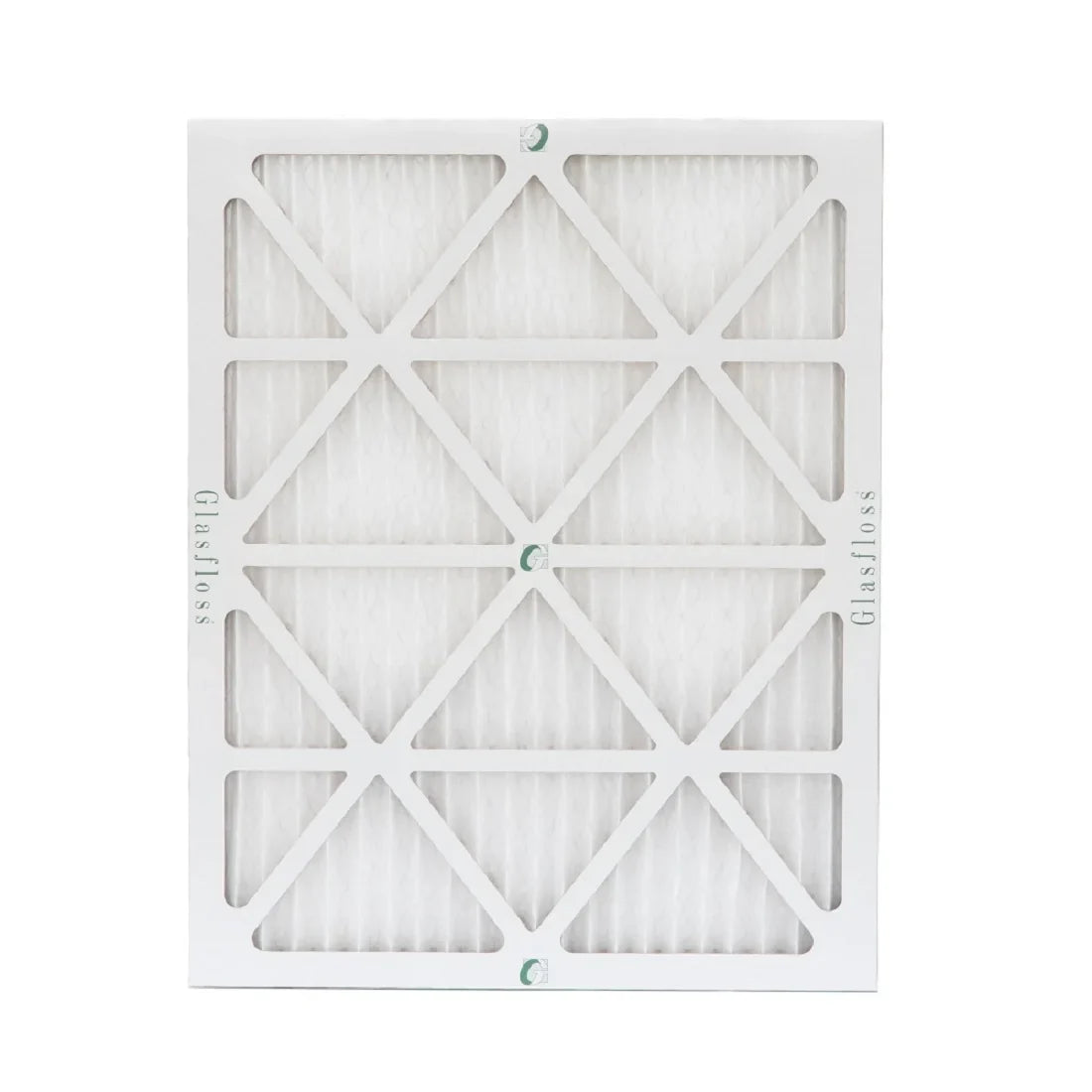 20x22x1 MERV 10 Pleated AC Furnace Air Filters by Glasfloss Industries. ( 8 Pack ) Exact Sizeize: 19-1/2 x 21-7/8 x 7/8