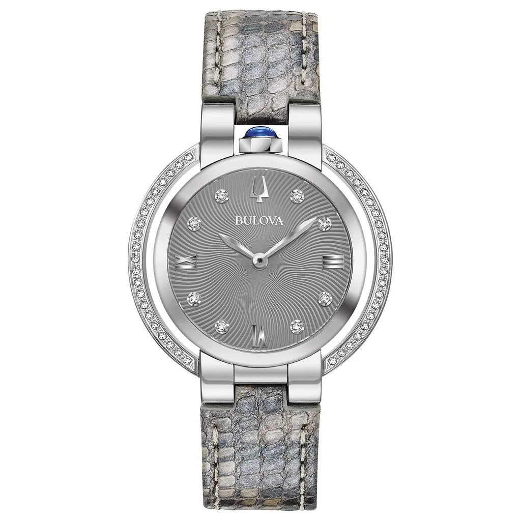 Bulova Rubaiyat Women's Diamond Sizetrap Watch 96R218