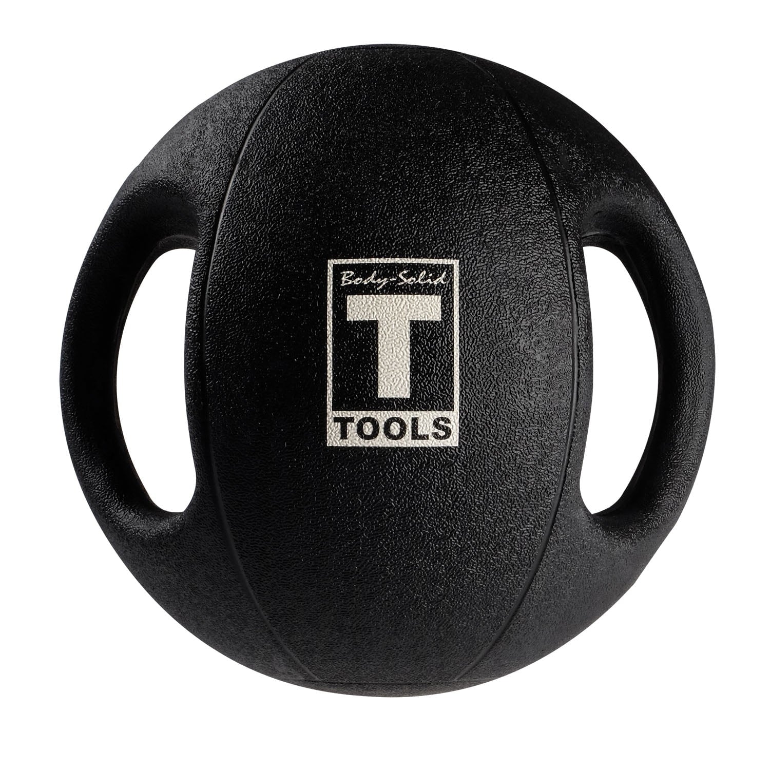 BSizeTDMB14 14lb BLack Dual Grip Medicine Ball