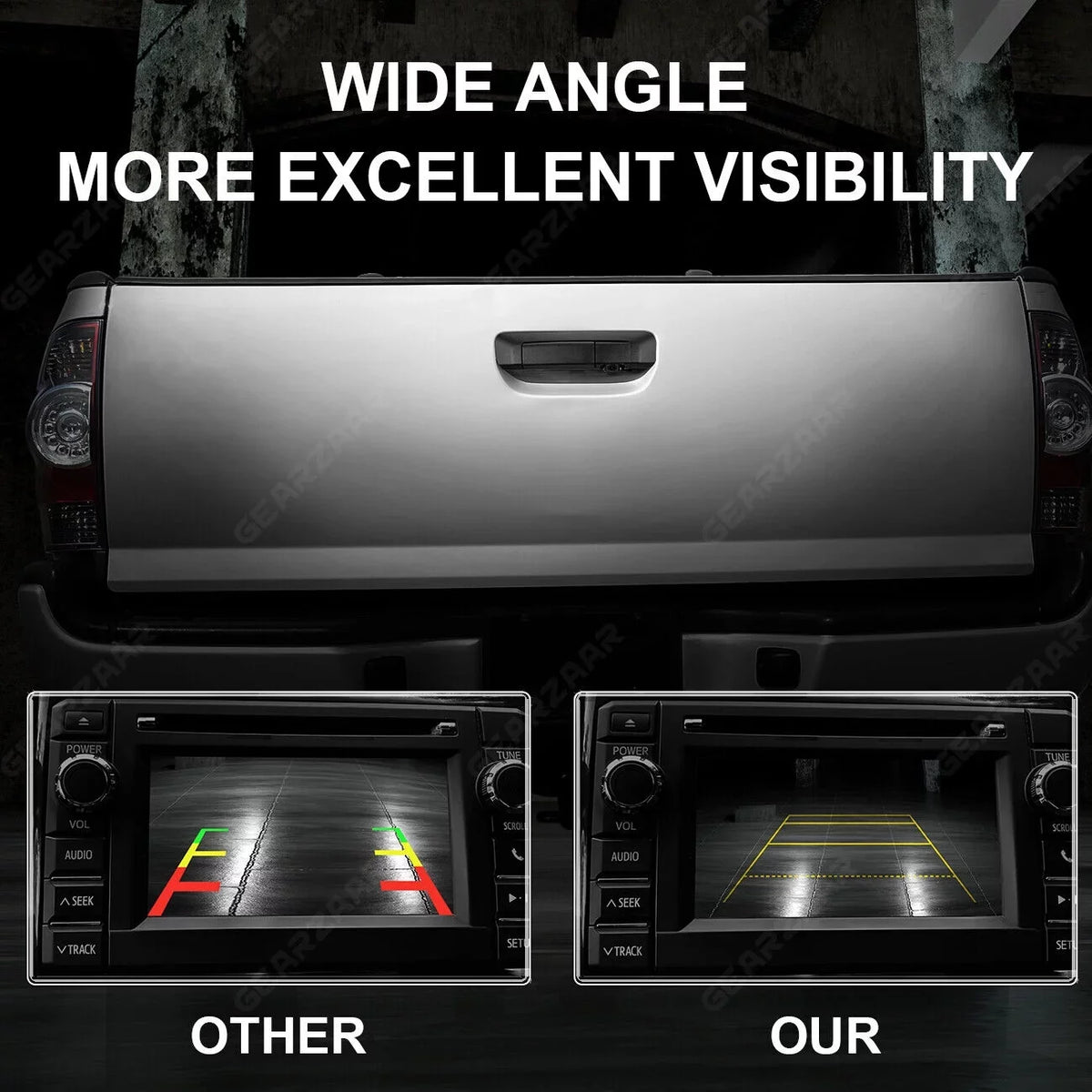 For Toyota Tacoma 2005-2014 Tailgate Handle with Backup Camera 6909004020 USizeA