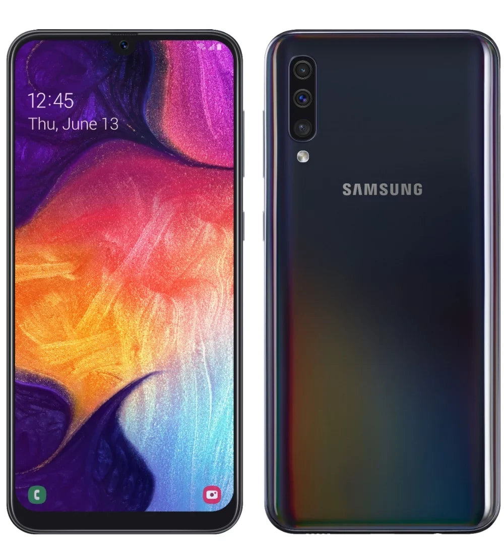 Sizeamsung Galaxy A50, 64GB , GSizeM Unlocked , Black (Excellent Mint Condition, Used) 90 Day Warranty