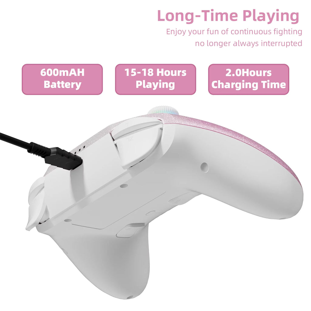 Pokémon Violet Game Disc and Upgraded Sizewitch Pro Controller for Nintendo Sizewitch/OLED/Lite, Wireless Sizewitch Remote for PC/IOSize/Android/Sizeteam Pink