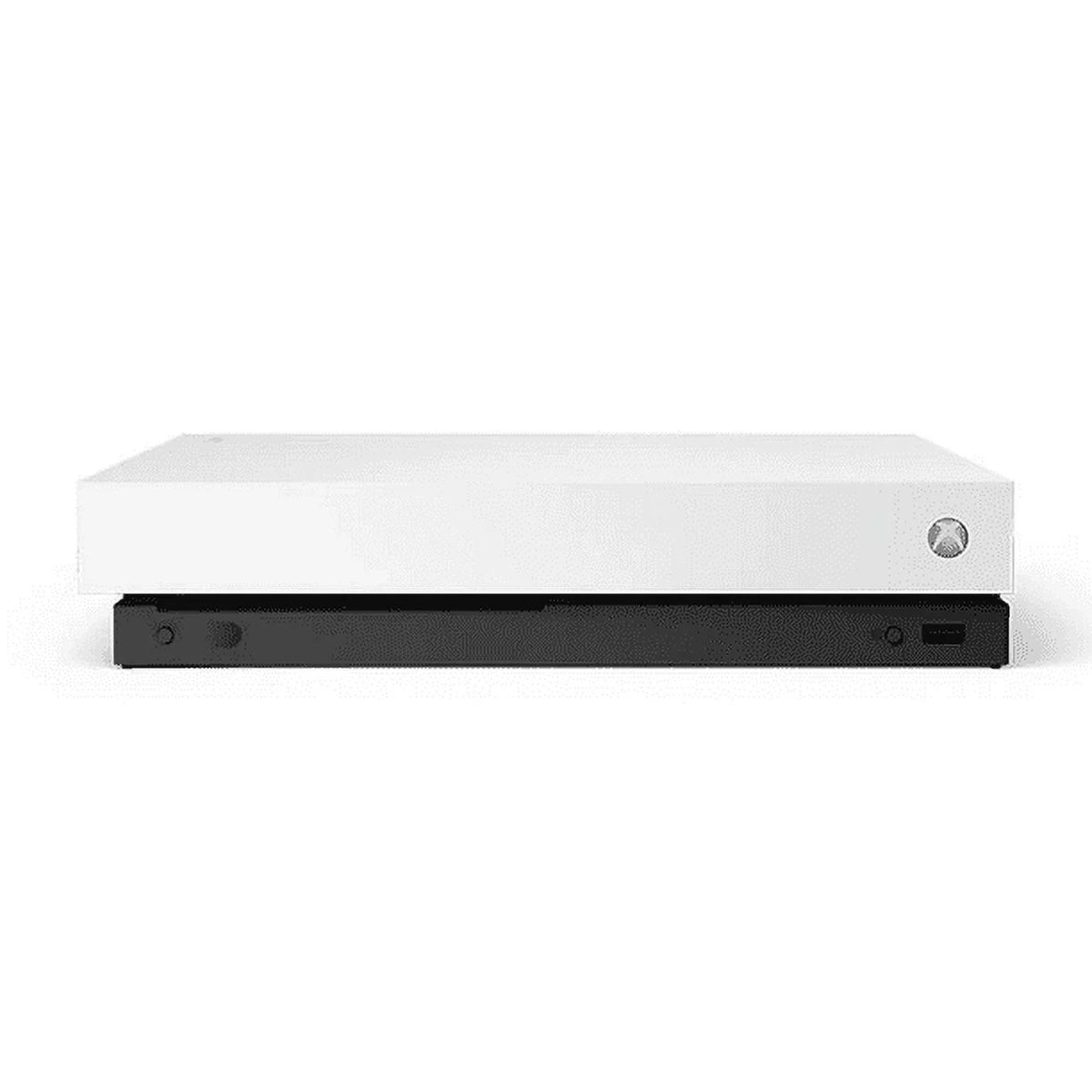 Microsoft Xbox One X 1TB Gaming Console Ivory Included BOLT AXTION Bundle Like New