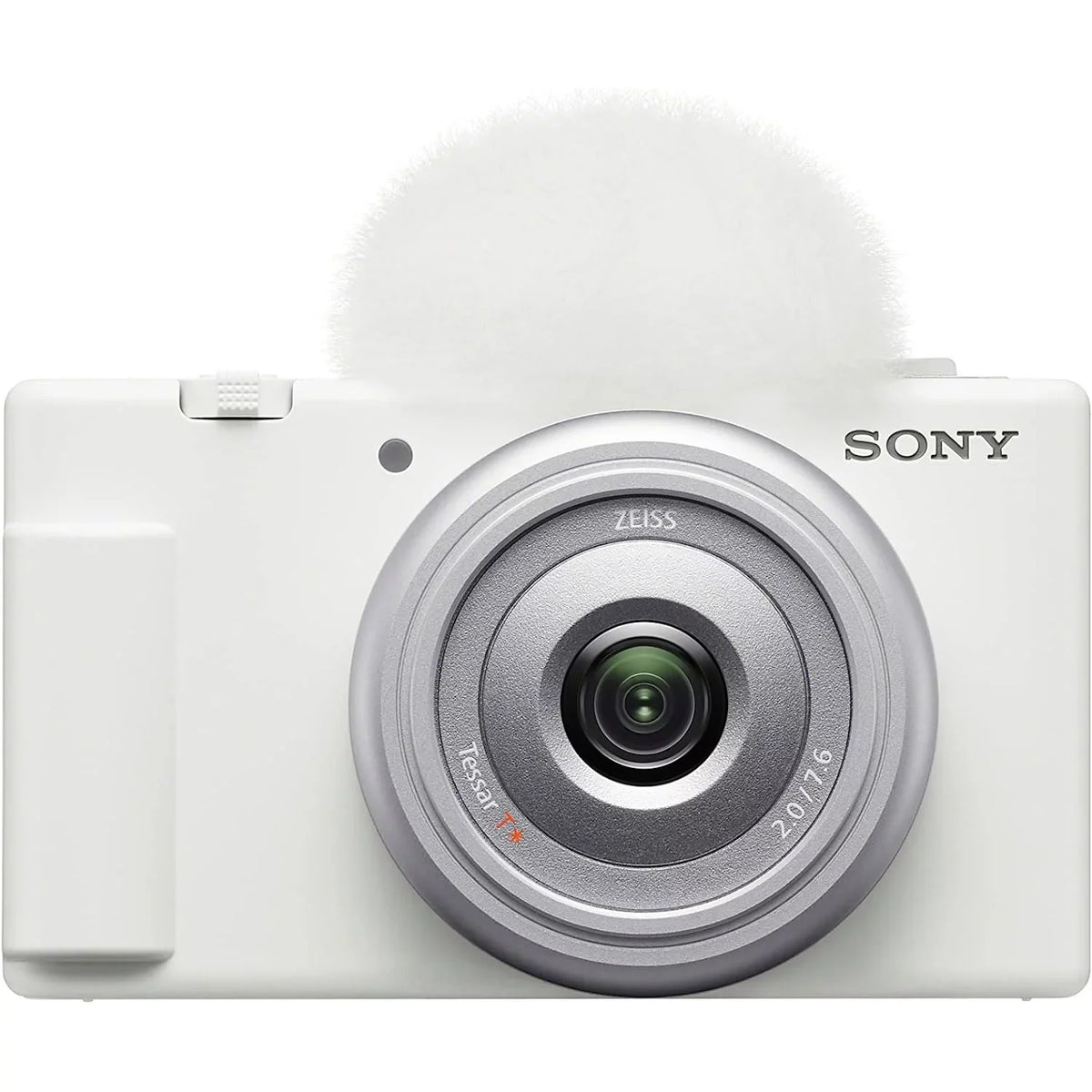 Sizeony ZV-1F Vlog Camera with 4K Video & 20.1MP for Content Creators and Vloggers Ivory ZV-1F/W Bundle