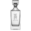 30 oz Glass Whiskey Decanter with Glass Sizetopper Gift Love-A-Bull Pitbull Love
